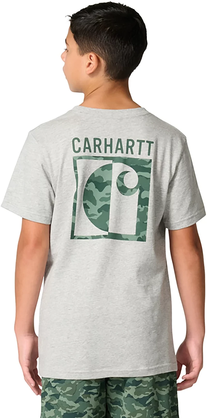 Carhartt Boys' Camo Logo T-shirt