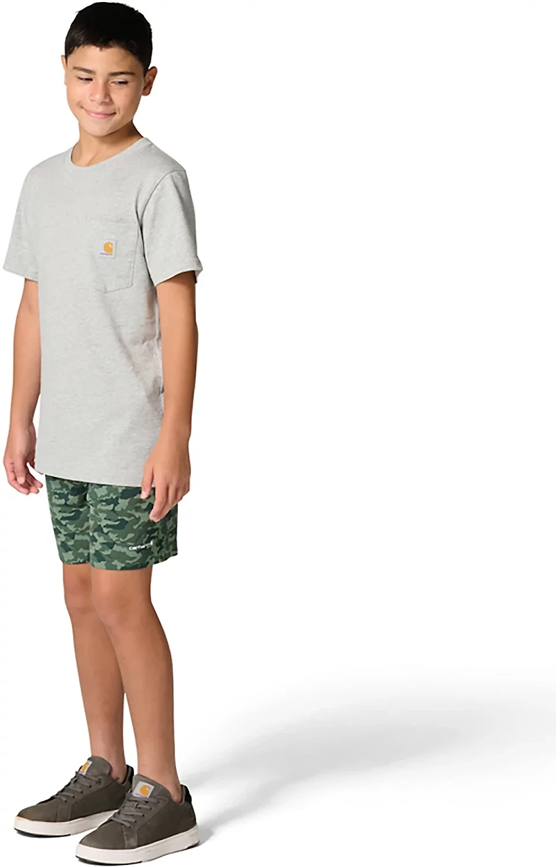 Carhartt Boys' Camo Logo T-shirt