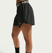 Nike Women's Pro Dri-FIT Mid-Rise Brief-Lined Woven Shorts 3