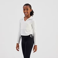 Freely Girls’ Ivory Long Sleeve Top’