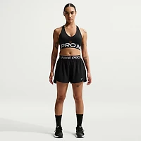 Nike Women's Pro Dri-FIT Mid-Rise Brief-Lined Woven Shorts 3