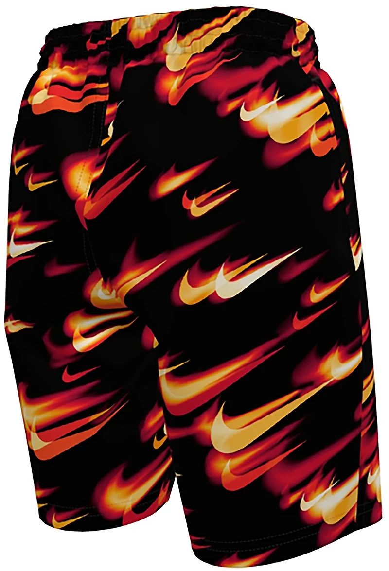 Nike Boys’ Breaker Asteroid Swoosh Volley Swim Shorts 7