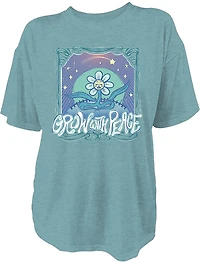 Live Outside the Limits Women's Grow with Peace Graphic T-shirt