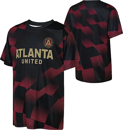 Outerstuff Boys' Atlanta United FC Sheer Thrill Crew Neck T-shirt