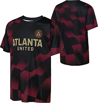 Outerstuff Boys' Atlanta United FC Sheer Thrill Crew Neck T-shirt