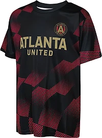 Outerstuff Boys' Atlanta United FC Sheer Thrill Crew Neck T-shirt