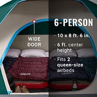Coleman Skydome -Person Camping Tent