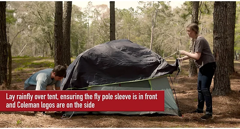 Coleman Skydome -Person Camping Tent