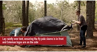 Coleman Skydome -Person Camping Tent