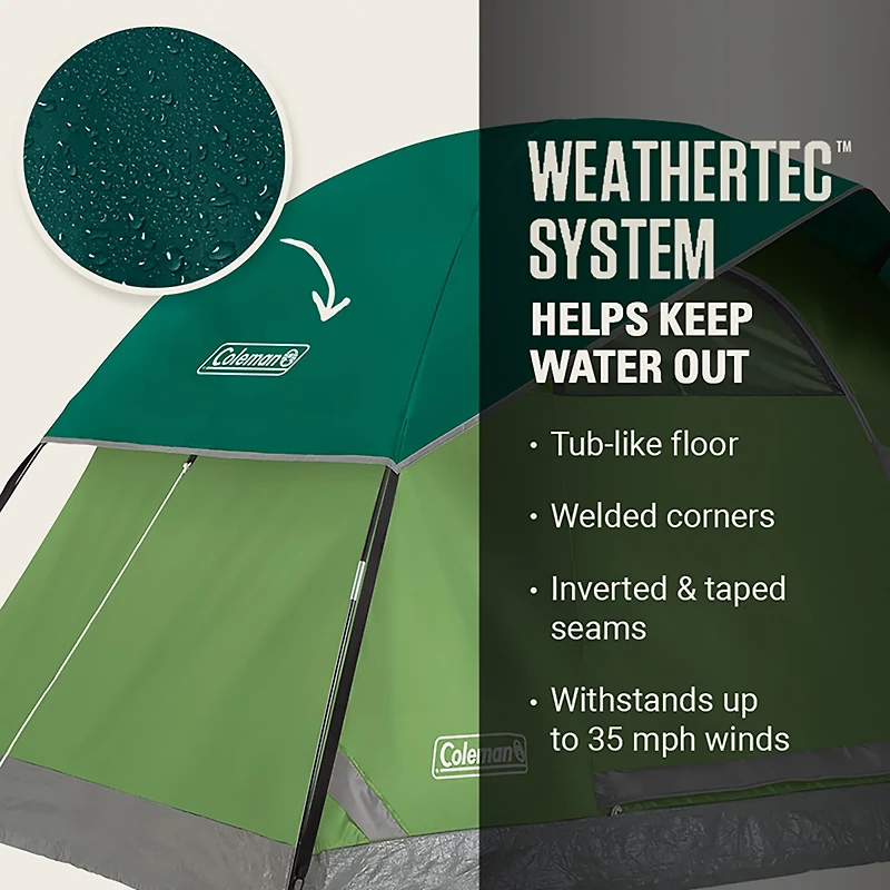 Coleman Sundome 6-Person Camping Tent