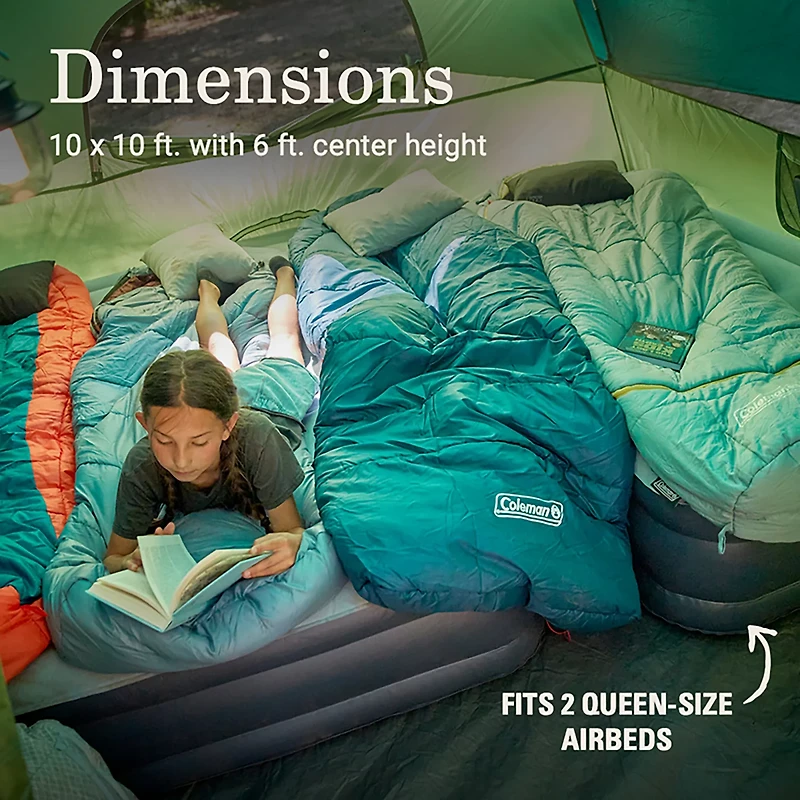 Coleman Sundome 6-Person Camping Tent