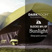Coleman Sundome 4-Person Dark Room Camping Tent