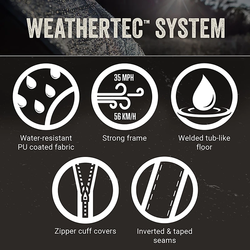 Coleman Sundome 4-Person Dark Room Camping Tent