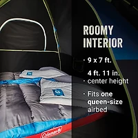 Coleman Sundome 4-Person Dark Room Camping Tent