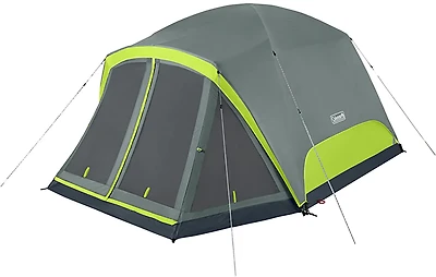 Coleman Skydome 6-Person Camping Tent with Screen Room