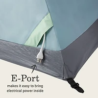 Coleman Skydome 4-Person Camping Tent with LED Lighting