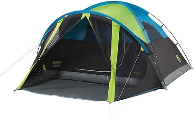 Coleman Carlsbad 4-Person Dark Room Camping Tent with Screen Room