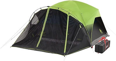Coleman 6-Person Carlsbad Dark Room Dome Camping Tent with Screen Room