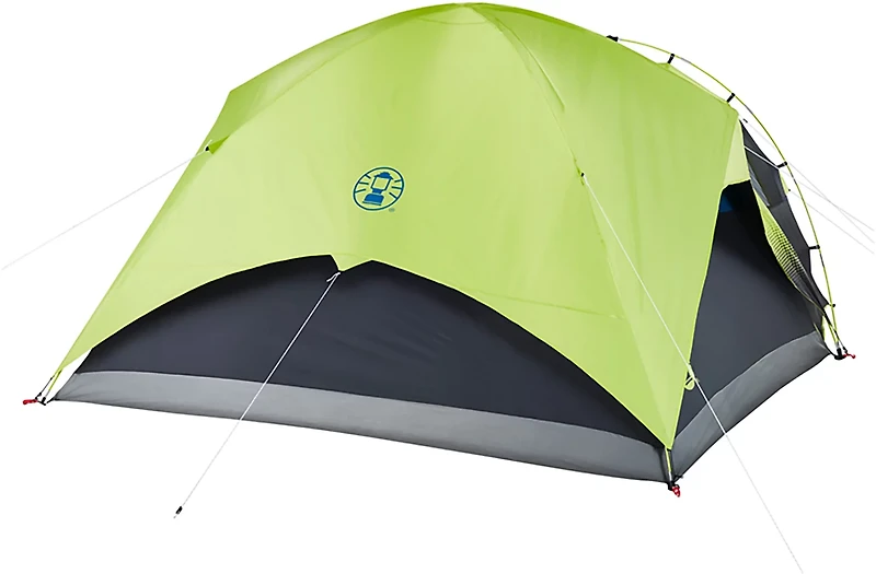 Coleman 6-Person Carlsbad Dark Room Dome Camping Tent with Screen Room