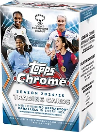 2024-2025 Topps Chrome UEFA Womens Value Box