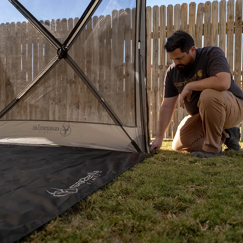 Gazelle Tandem Gazebo Footprint