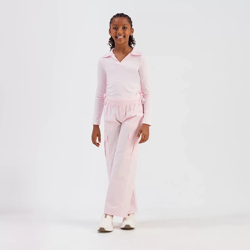 Freely Girls’ Ivory Long Sleeve Top’