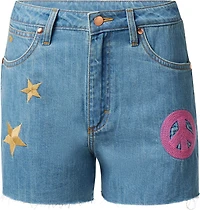 Wrangler Women's Lainey Wilson Embroidered Shorts 3.5
