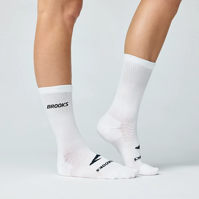 Brooks Run 3 Pack Crew Socks