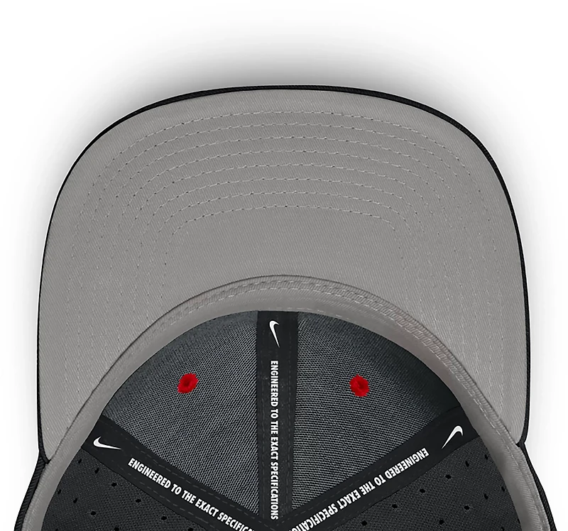 Nike Men's Georgia DF Structured Aero Bill Fitted Cap