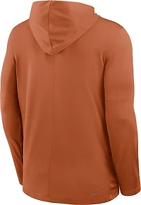Nike Men's Texas Longhorns Baseball Logo Lightweight Hooded Long Sleeve Top