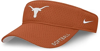 Nike Adults' University of Texas Softball Dri-FIT Ace Visor
