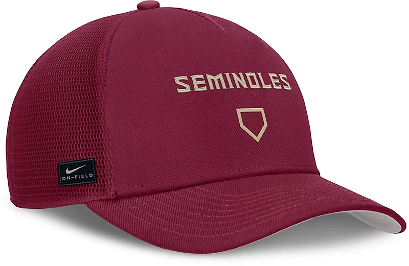 Nike Florida State University Coaches DF Rise Trucker Cap