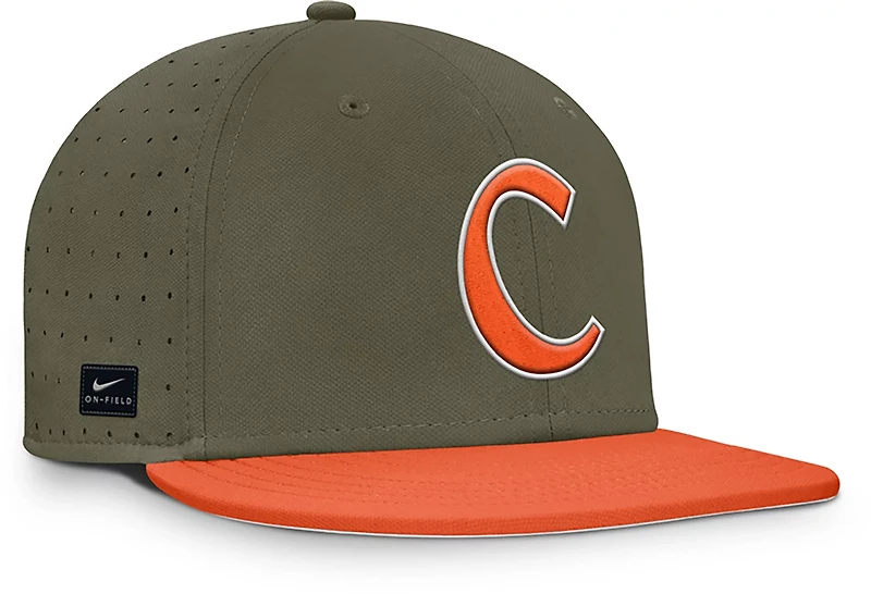 Nike Clemson University Primary Logo DF True Structured Aero Bill Cap