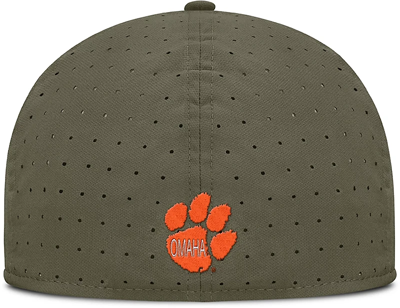 Nike Clemson University Primary Logo DF True Structured Aero Bill Cap