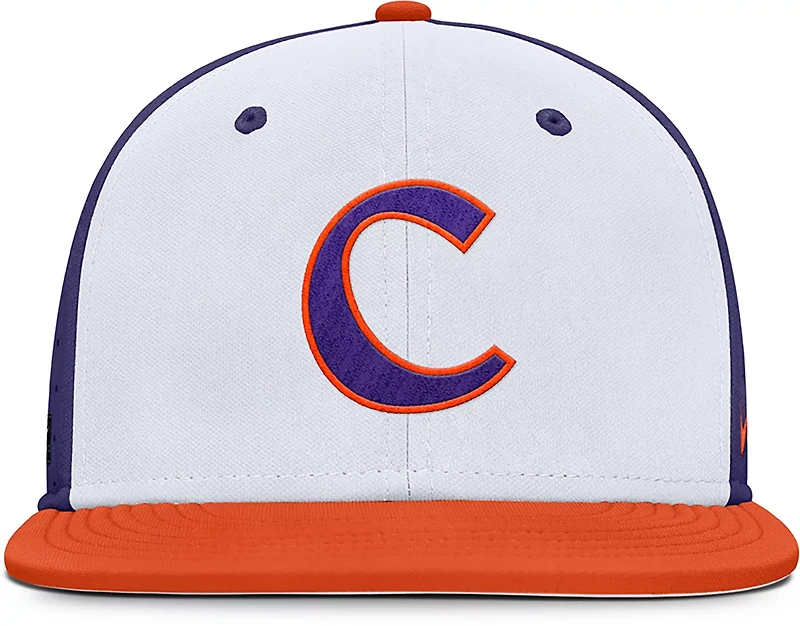 Nike Clemson University Primary Logo DF True Structured Aero Bill Cap