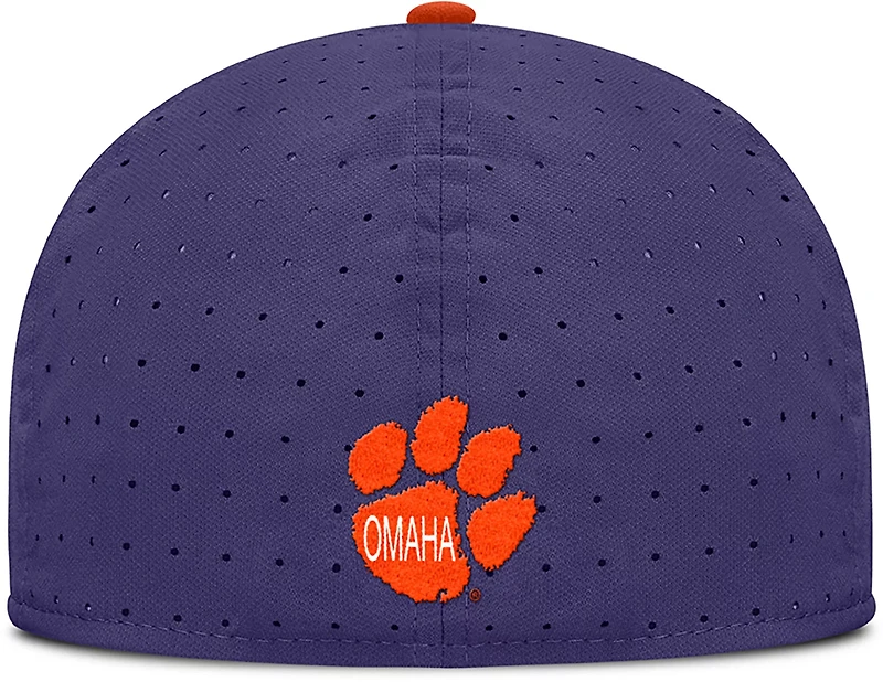 Nike Clemson University Primary Logo DF True Structured Aero Bill Cap