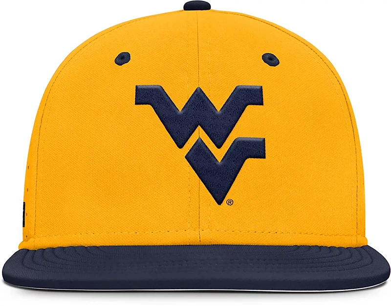 Nike West Virginia University Primary Logo DF True Structured Aero Bill Cap