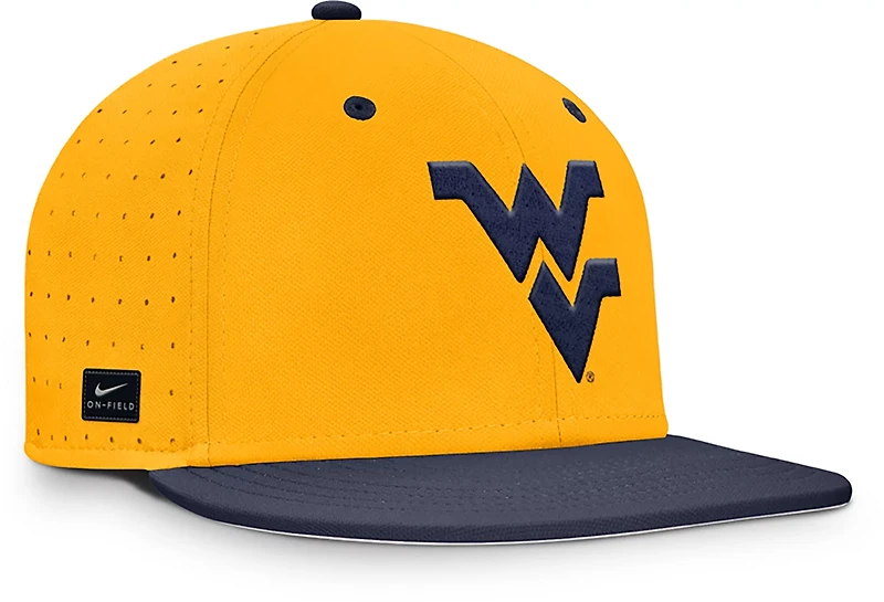 Nike West Virginia University Primary Logo DF True Structured Aero Bill Cap