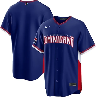 Nike Dominican Republic Baseball 2026 World Classic Road Stadium Jersey