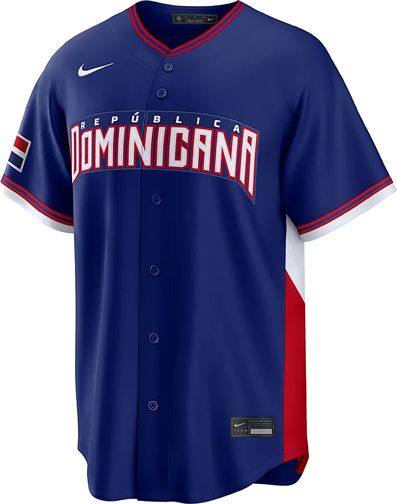 Nike Dominican Republic Baseball 2026 World Classic Road Stadium Jersey