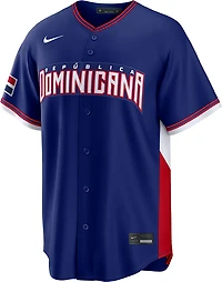 Nike Dominican Republic Baseball 2026 World Classic Road Stadium Jersey