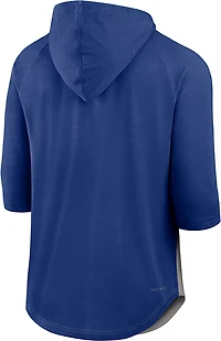 Nike Men's Kansas City Royals 3/4 Sleeve Flux Hoodie Shirt
