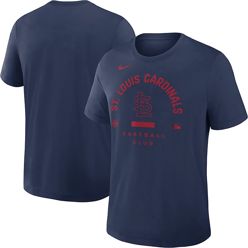 Nike St Louis Cardinals Authentic Collection Early Work Tri-Blend Dri-FIT T-Shirt