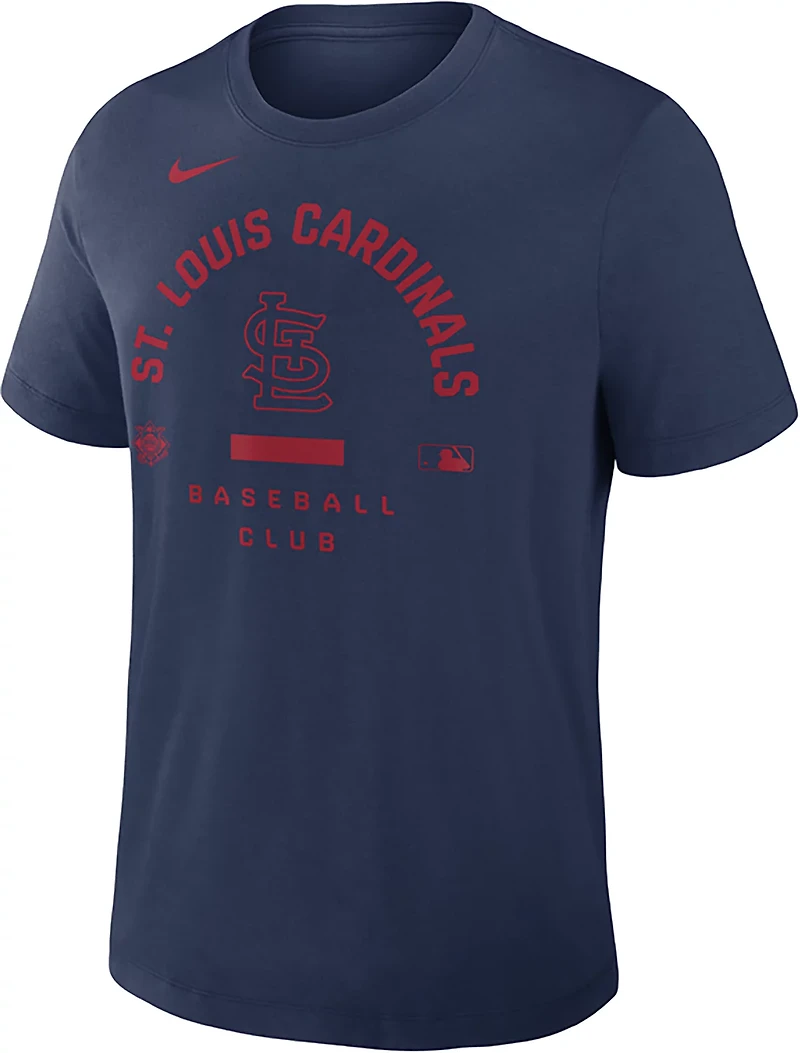 Nike St Louis Cardinals Authentic Collection Early Work Tri-Blend Dri-FIT T-Shirt
