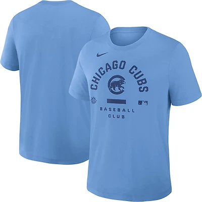 Nike Chicago Cubs Authentic Collection Early Work Tri-Blend Dri-FIT T-Shirt