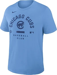 Nike Chicago Cubs Authentic Collection Early Work Tri-Blend Dri-FIT T-Shirt