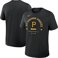 Nike Pittsburgh Pirates Authentic Collection Early Work Tri-Blend Dri-FIT T-Shirt