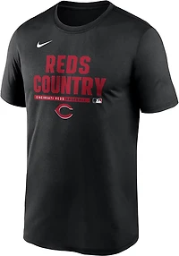 Nike Men's Cincinnati Reds Team Phrase AC Legend Short Sleeve T-shirt
