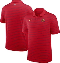 Nike Men's St. Louis Cardinals AC City Connect Victory Striped Polo Shirt