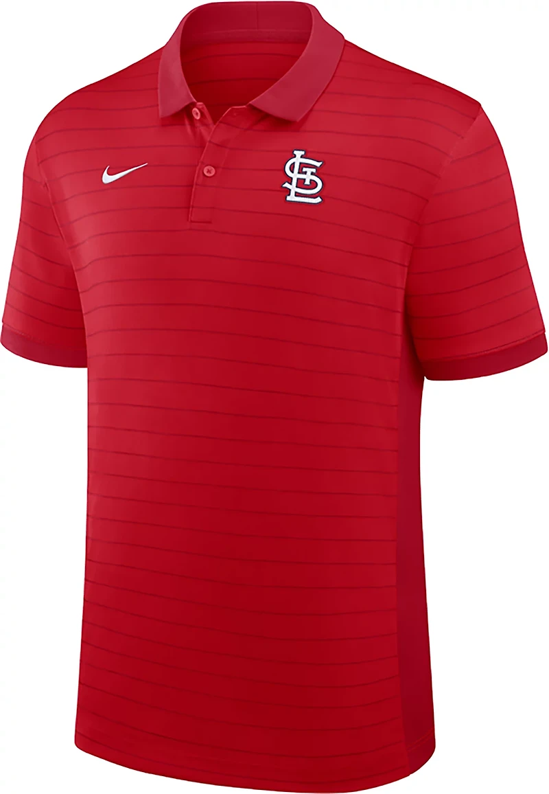 Nike Men's St. Louis Cardinals AC Victory Striped Polo Shirt